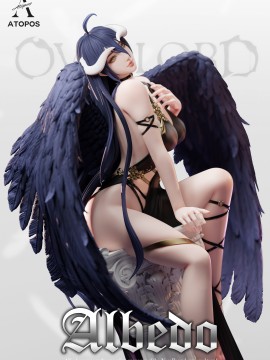 Atopos Studio Overlord Albedo Hot Sexy 1/4 Statue